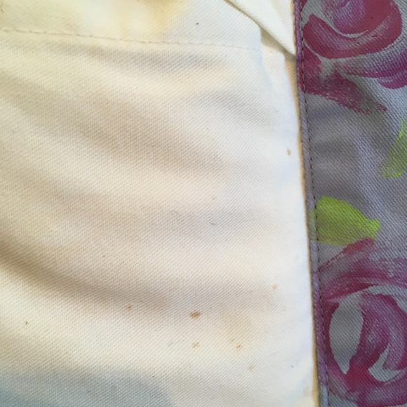 Pillow Cover Hand-painted by Silkscapes 14.5” square - Picture 6 of 7